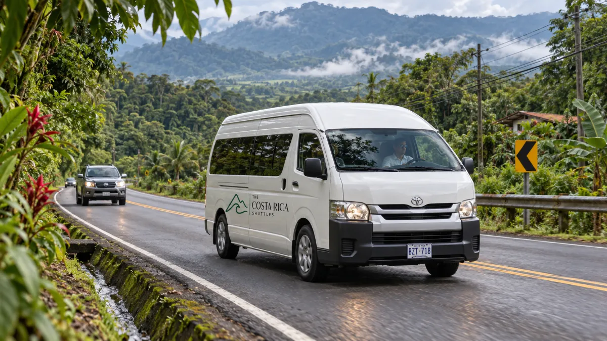 Alajuela to Tortuguero - Shared Shuttle and Boat