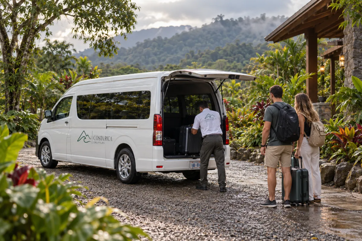 Arenal to Guiones – Private Transportation