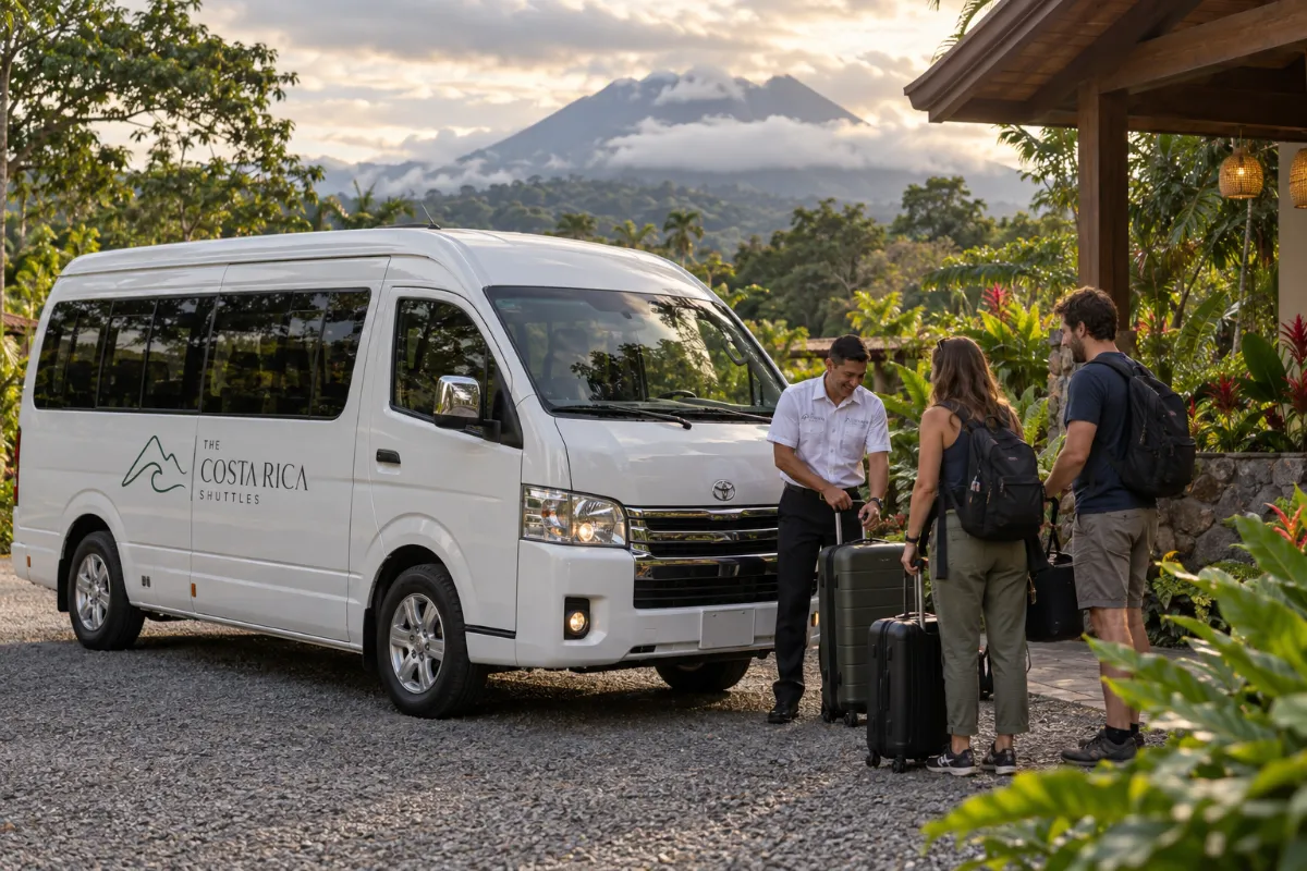 Arenal to Puntarenas Ferry – Private Transportation