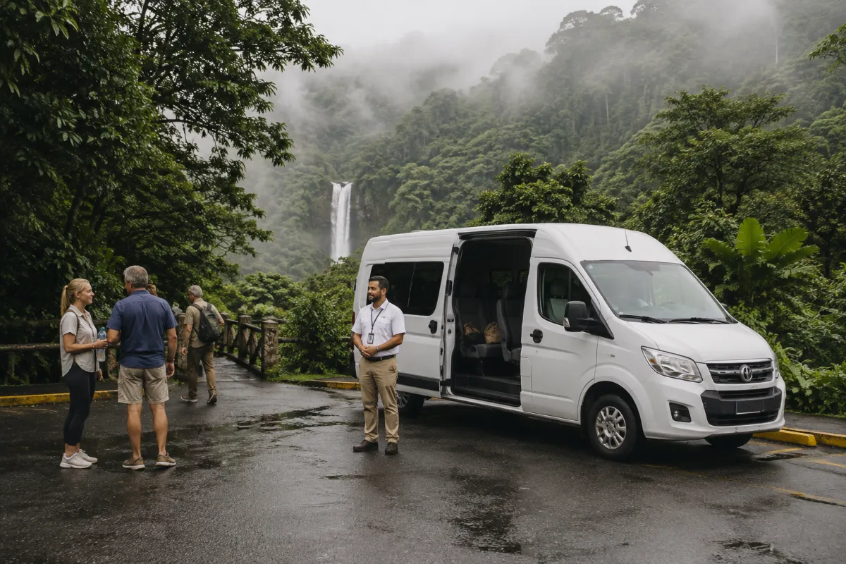 Arenal to San Jose - Via La Paz Waterfalls – Private Transportation Services