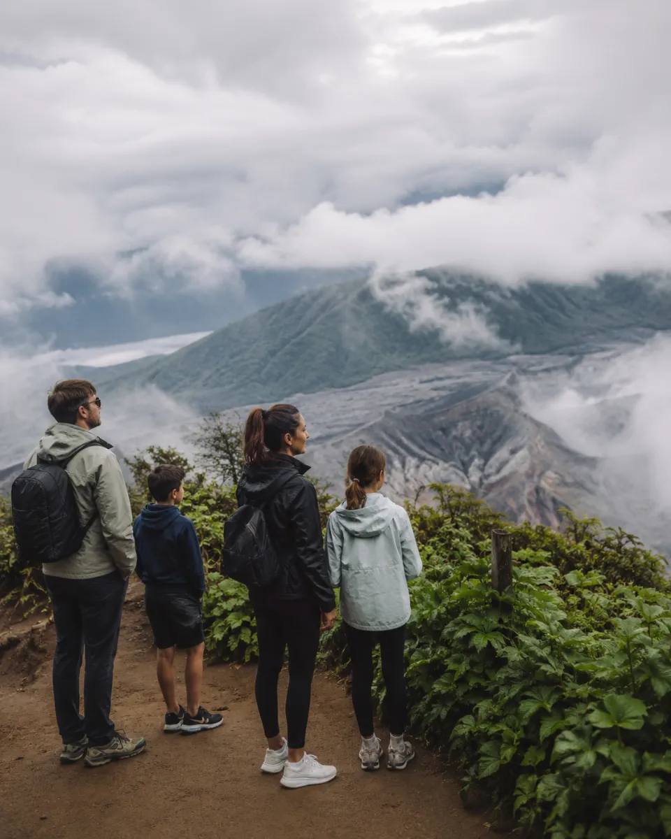 Arenal to San Jose - Via Poas Volcano – Private Transportation Services