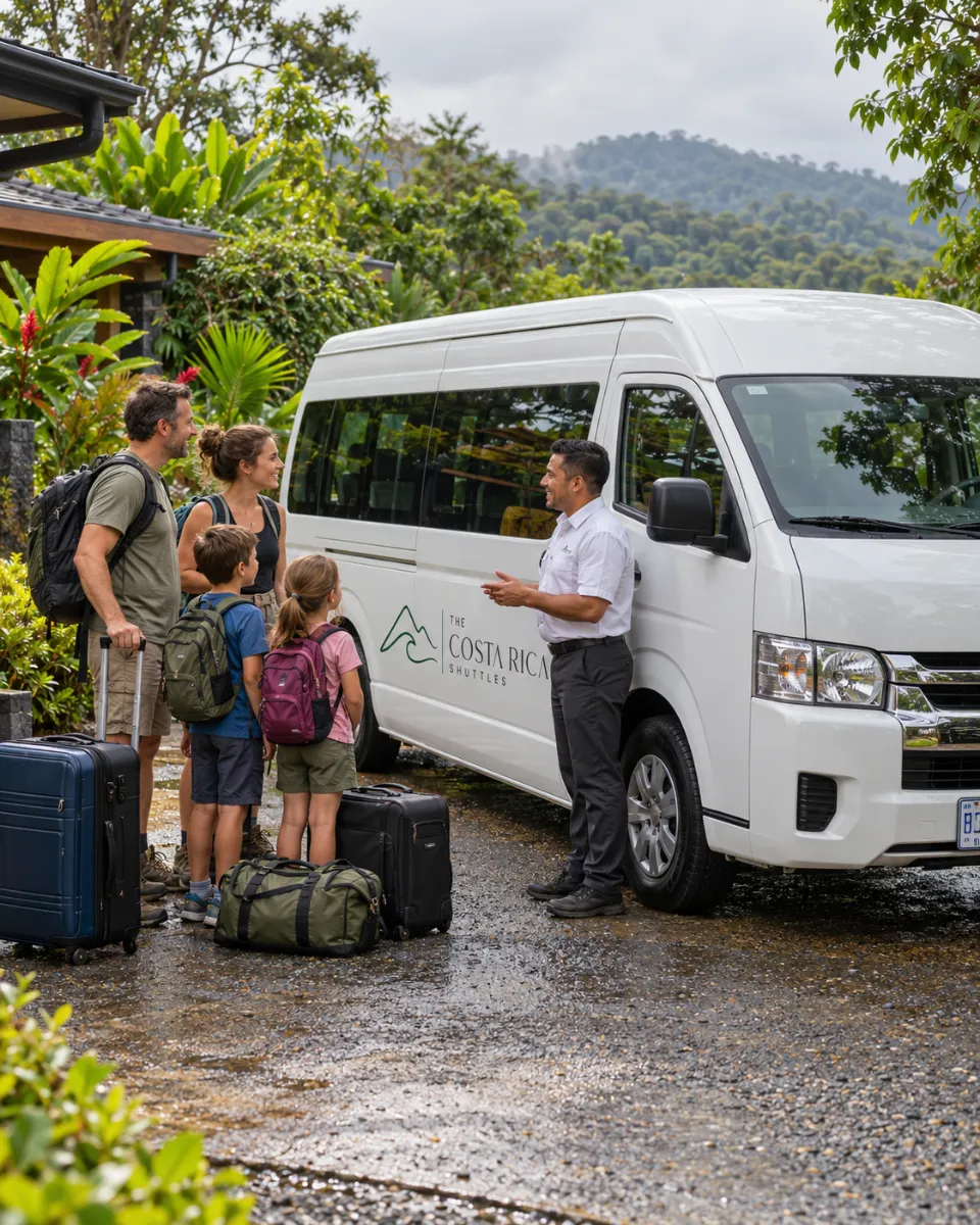 Arenal to Sierpe - Shared Shuttle