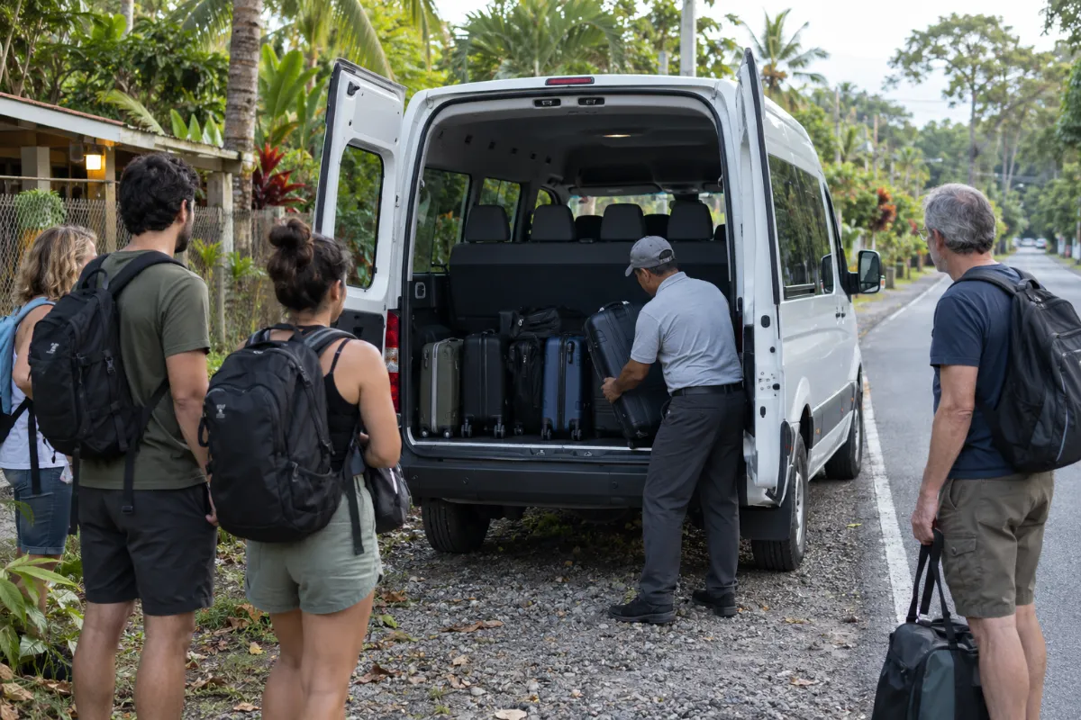 Cahuita to Jaco – Shared Shuttle Transportation Services