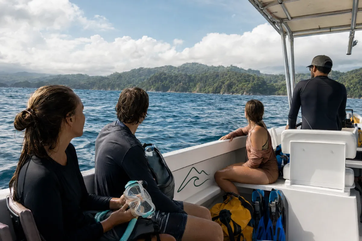 Caño Island from Drake Bay