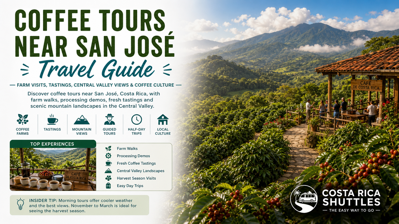 Coffee Tours Near San Jose