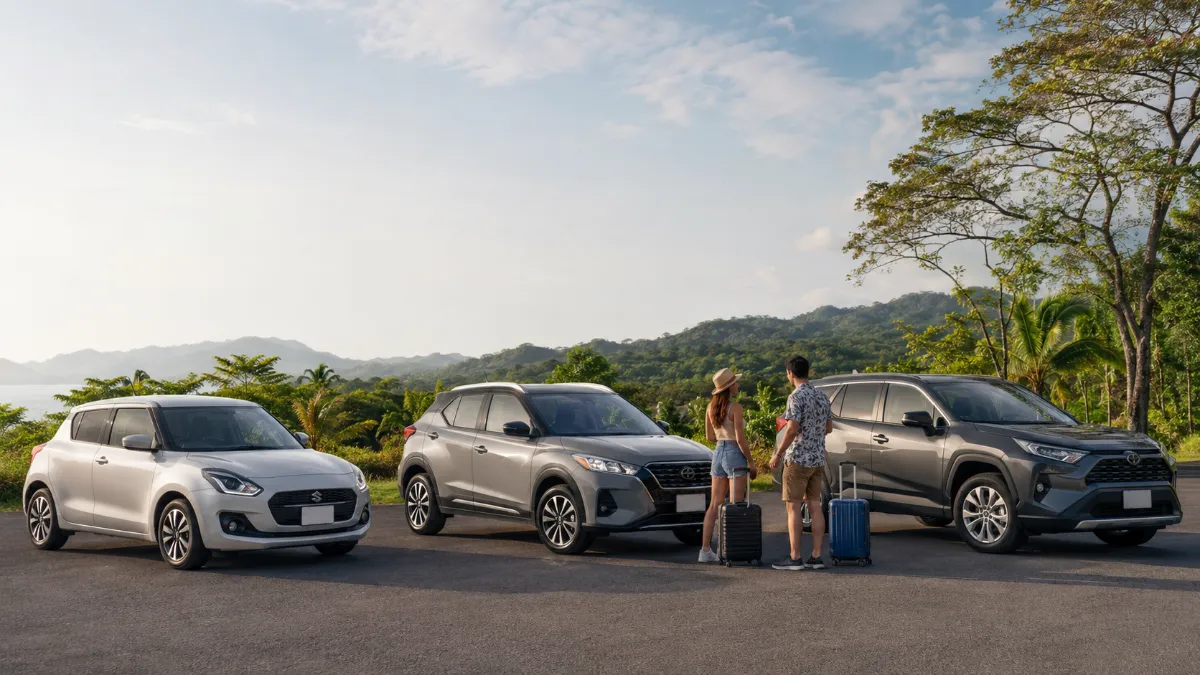 Costa Rica Rental Car Types: Vehicle Selection Guide