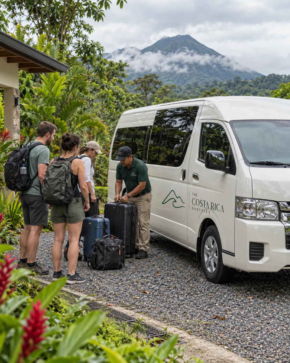 El Castillo Arenal to Puntarenas Ferry - Private Transportation
