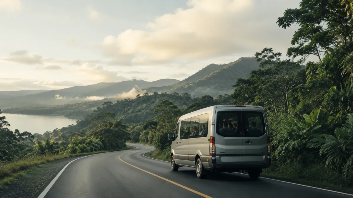 El Castillo Hotels Arenal to San Jose – Shared Shuttle - Image 1