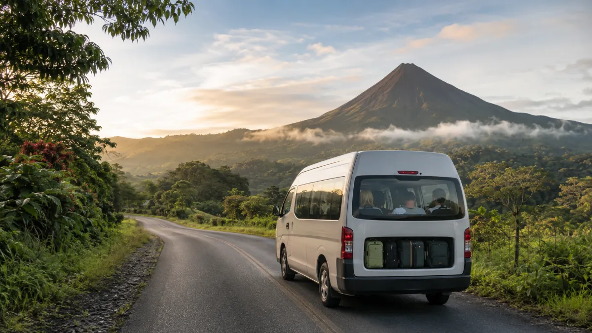 How to get from Arenal Volcano to Santa Teresa