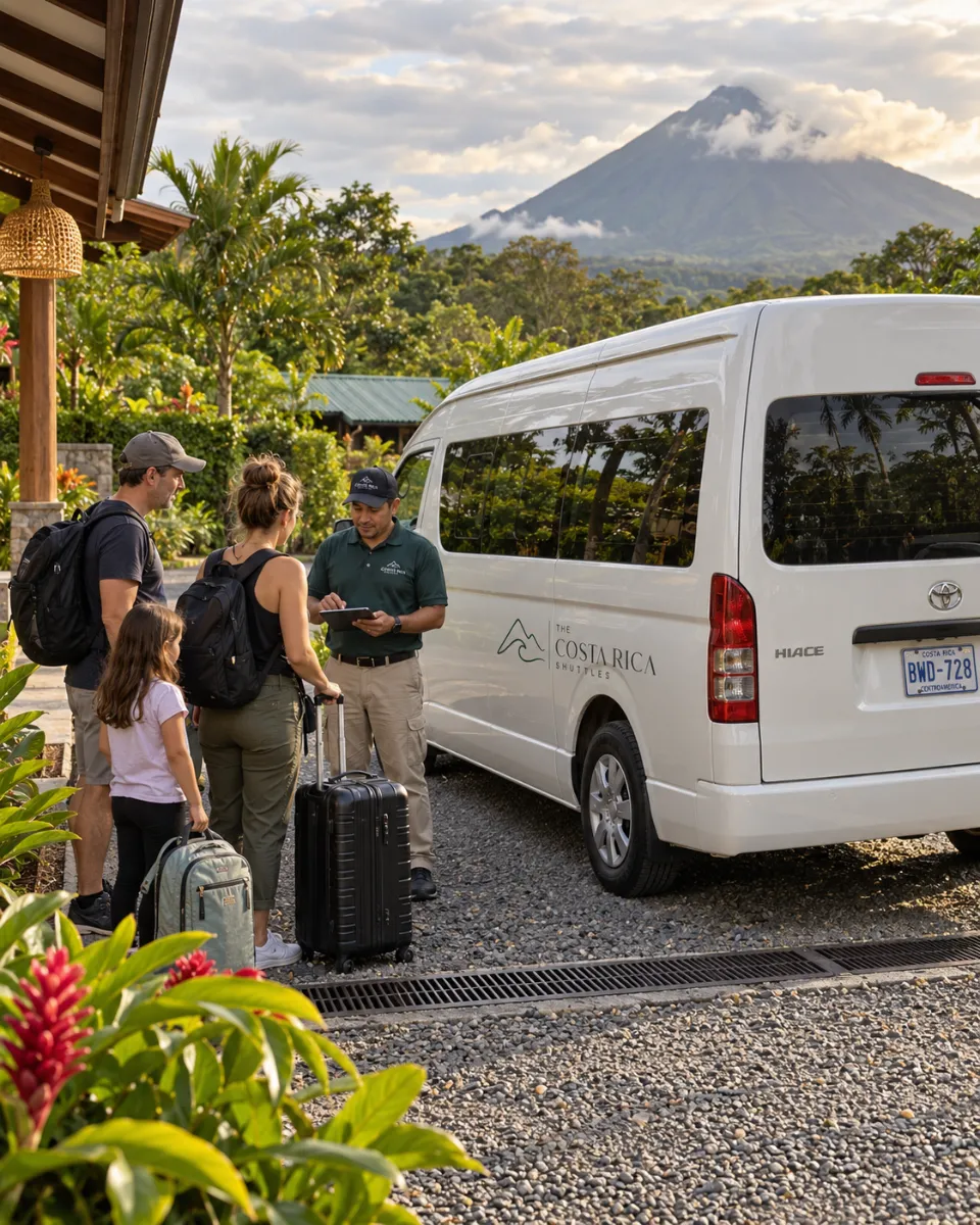 How to Get from La Fortuna to Rio Celeste