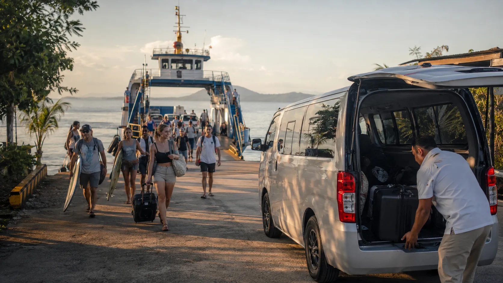 How to Get from Paquera Ferry to Playa Hermosa Santa Teresa