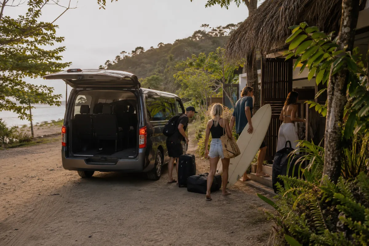 How to get from Playas del Coco to Santa Teresa