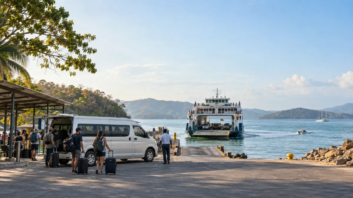 How to get to Paquera Ferry