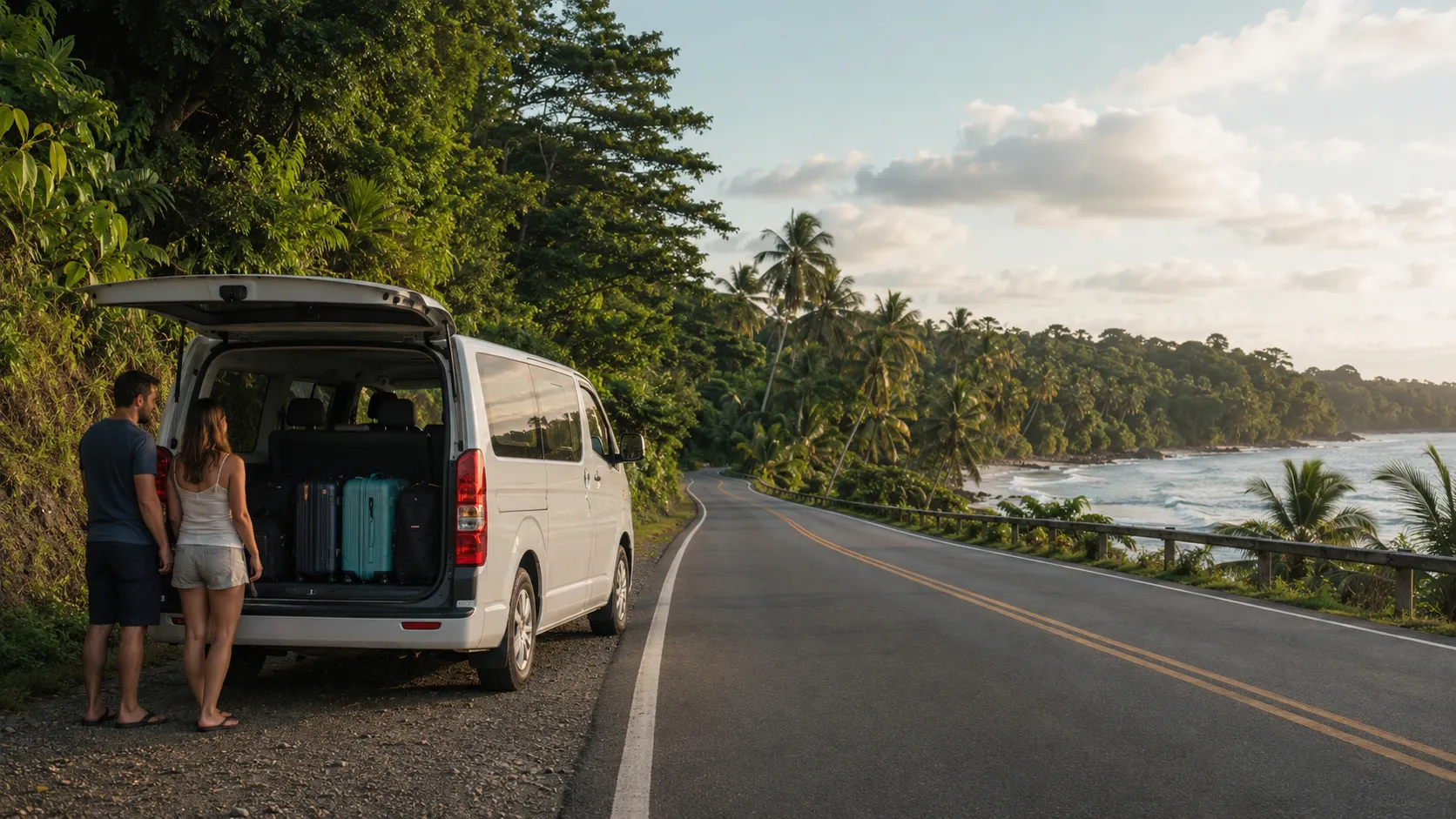 How to travel from Manuel Antonio to Puerto Viejo?