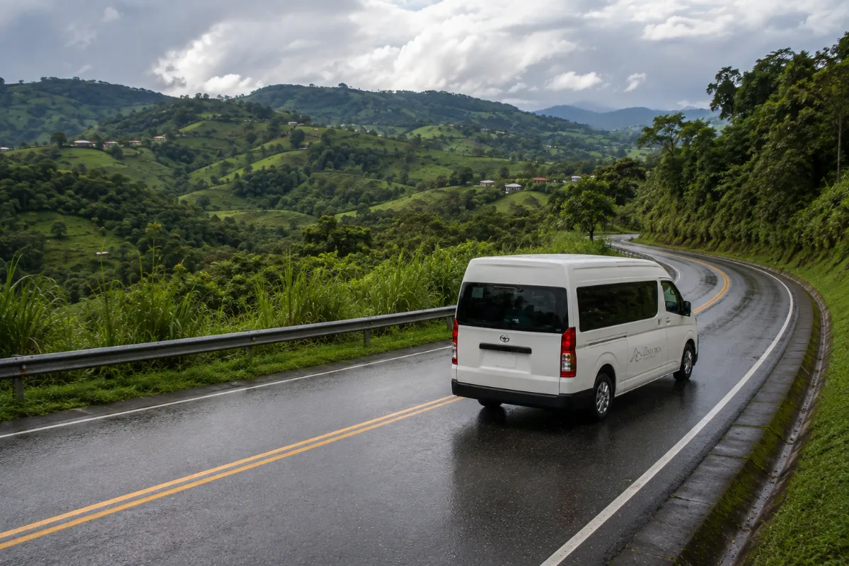 La Fortuna to Alajuela – Private Transportation