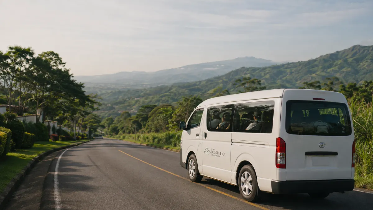 La Fortuna to Escazu – Private Transportation