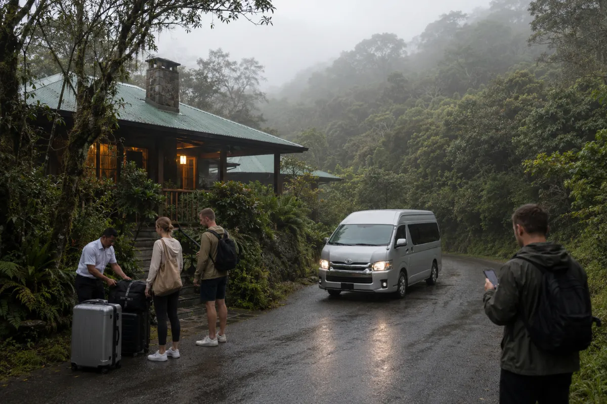 La Fortuna to Monteverde Shuttle | Transfer Guide