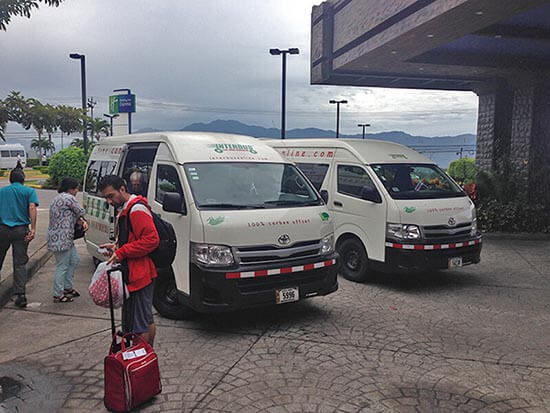 Las Catalinas to Avellanas - Private Transportation