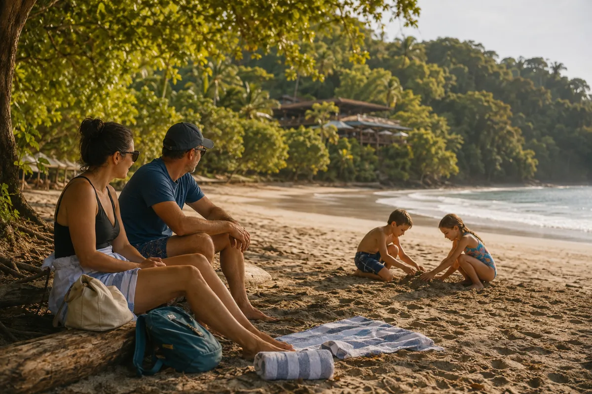 Manuel Antonio with Kids