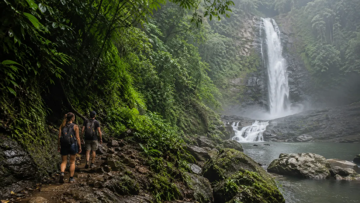 Nauyaca Waterfalls from Dominical