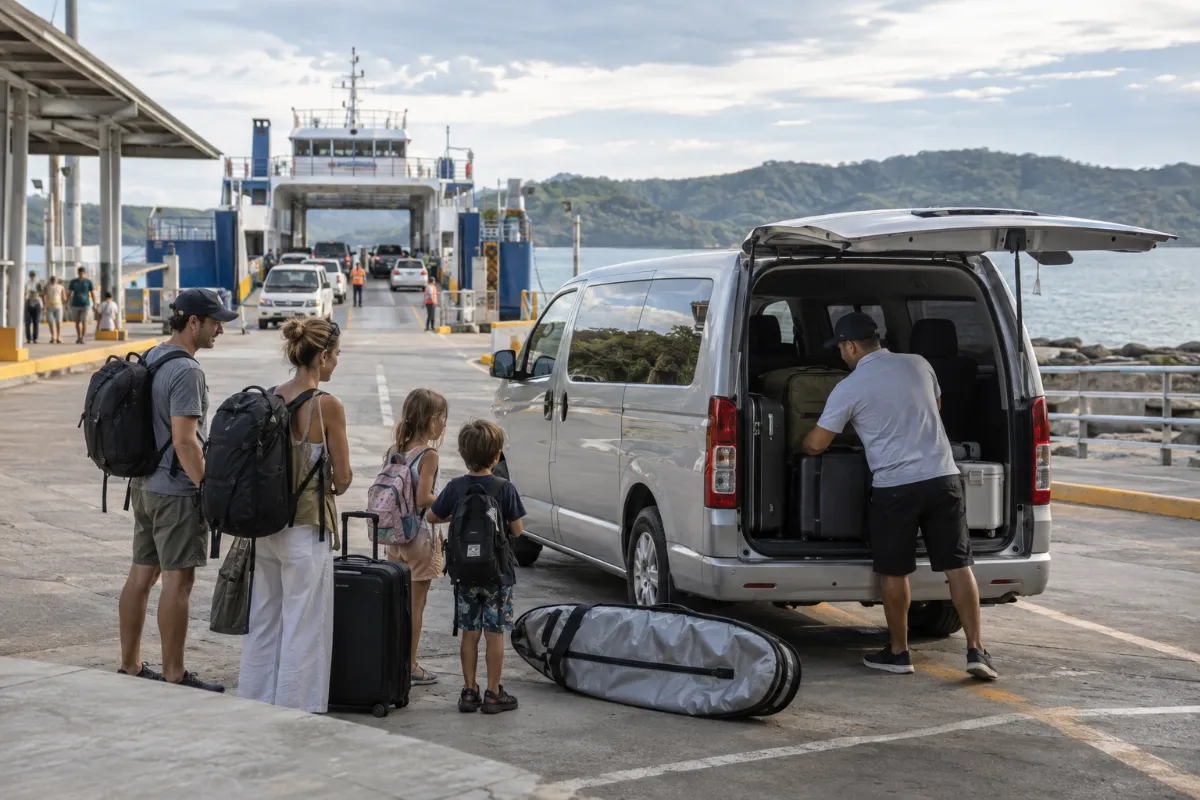 Paquera Ferry to Montezuma
