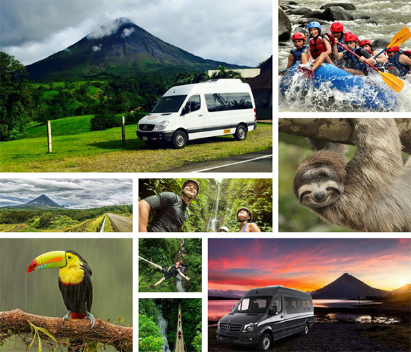 Playa Herradura to Arenal Volcano - Private Transportation Service