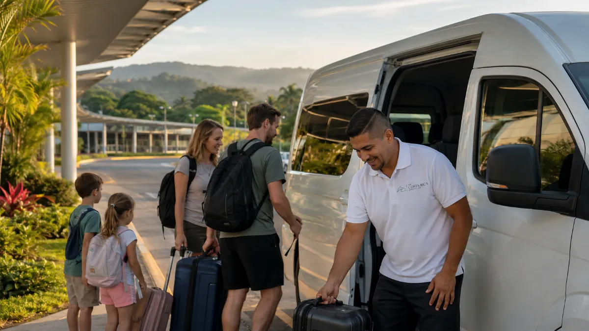 San Jose Airport to Rio Celeste - Shared Shuttle - Image 1
