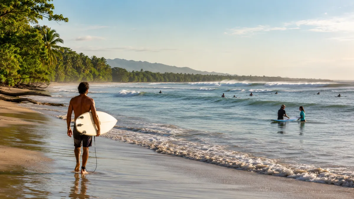 Surfing in Puerto Viejo: Beaches, Seasons, Skill Levels and Board Transport